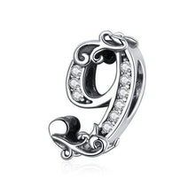 Load image into Gallery viewer, 925 Sterling Silver Numbers Bead Charm