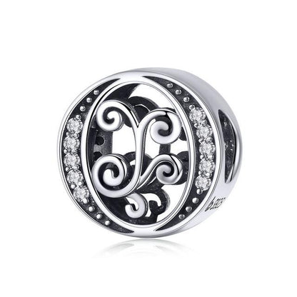 Alphabet Letter A-Z Bead Charm