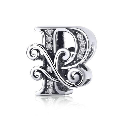 Alphabet Letter A-Z Bead Charm