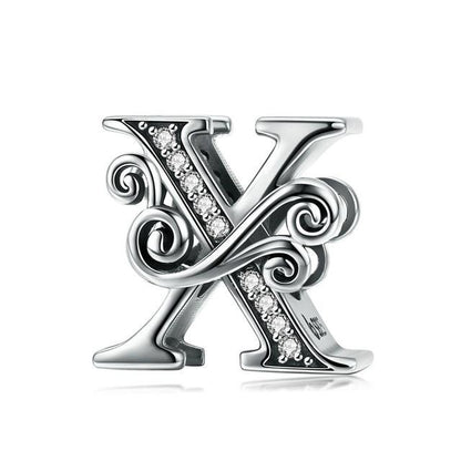 Alphabet Letter A-Z Bead Charm