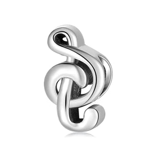 music Note Bead Charm