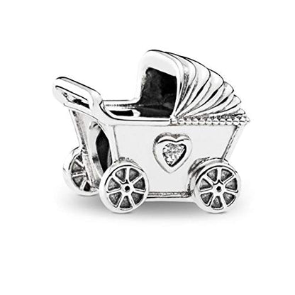 Baby Pram Bead Charm