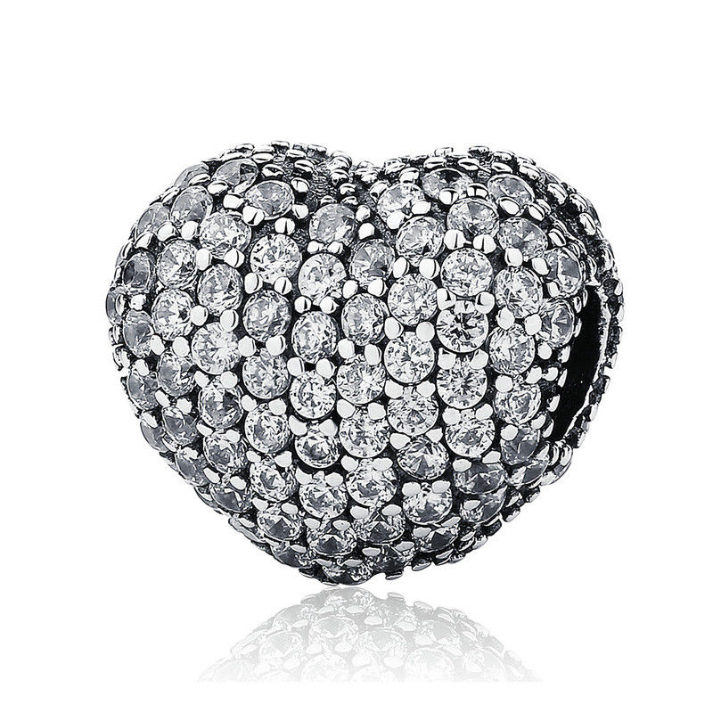 CZ Dazzling Heart CLIP