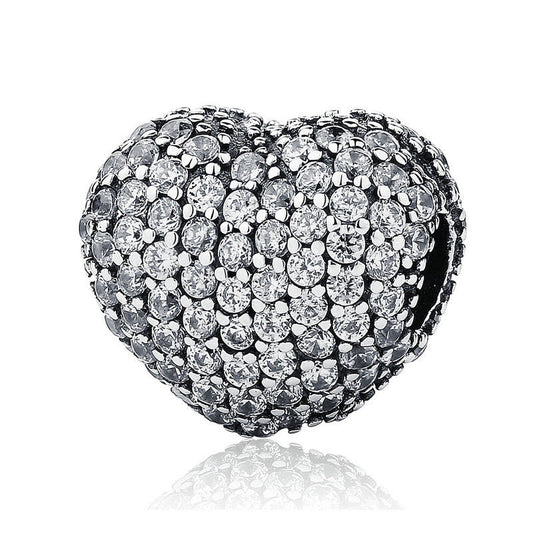 CZ Dazzling Heart CLIP