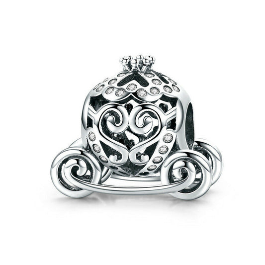 Cinderella Pumpkin Carriage Bead Charm