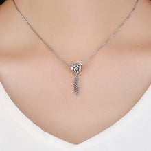 Load image into Gallery viewer, 925 Sterling Silver Tassle Filigree Heart