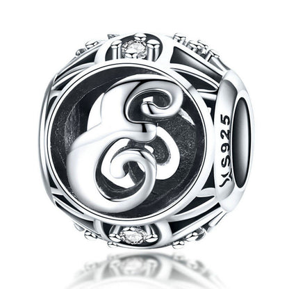 Alphabet Vintage Letter A-Z Bead Charm