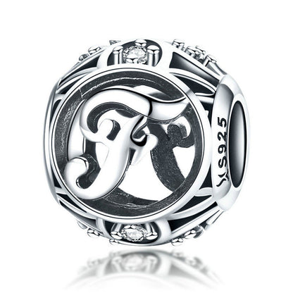 Alphabet Vintage Letter A-Z Bead Charm