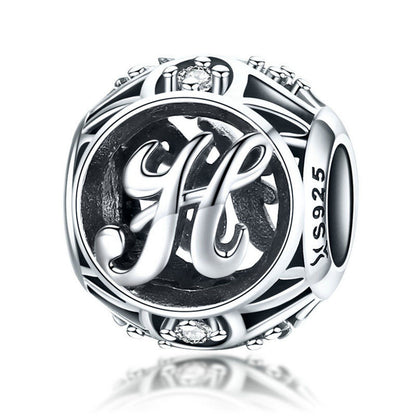 Alphabet Vintage Letter A-Z Bead Charm