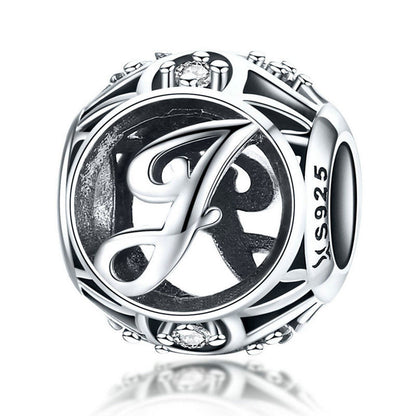Alphabet Vintage Letter A-Z Bead Charm