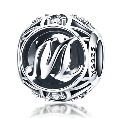 Alphabet Vintage Letter A-Z Bead Charm