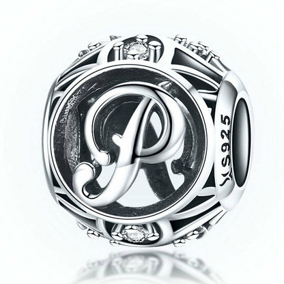 Alphabet Vintage Letter A-Z Bead Charm