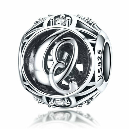 Alphabet Vintage Letter A-Z Bead Charm