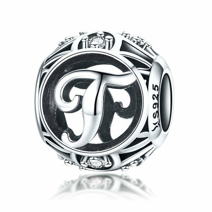 Alphabet Vintage Letter A-Z Bead Charm