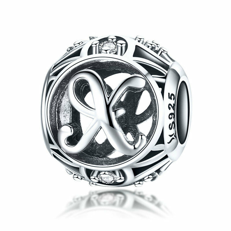 Alphabet Vintage Letter A-Z Bead Charm