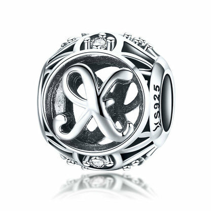 Alphabet Vintage Letter A-Z Bead Charm