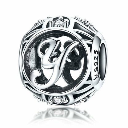 Alphabet Vintage Letter A-Z Bead Charm