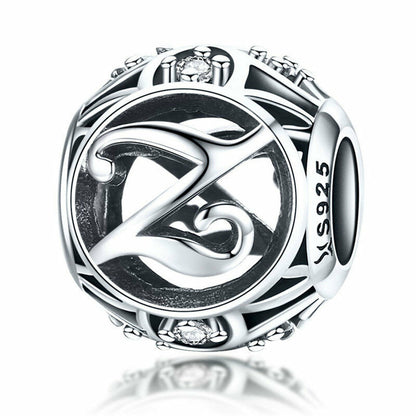 Alphabet Vintage Letter A-Z Bead Charm