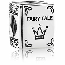 Load image into Gallery viewer, 925 Sterling Siver Fairy Tale Book Bead Charm