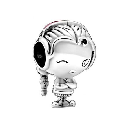 Girl Ponytails Bead Charm