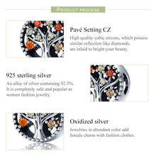 Load image into Gallery viewer, Autumn Collection Genuine 925 Sterling Silver Tree of Life Fruitful Autumn Beads fit Women Bracelets DIY Jewelry SCC219