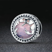 Load image into Gallery viewer, Authentic 925 Sterling Silver Fantasy Unicorn Big Stone Charm Beads fit Charm Bracelet DIY Jewelry Gift SCC377