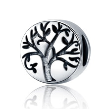 Load image into Gallery viewer, Real 100% 925 Sterling Silver Classic Tree of Life Beads fit Charm Bracelets &amp; Bangles Jewelry Making SCC430