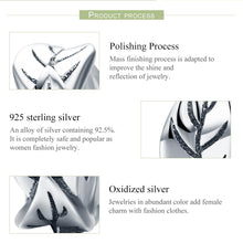 Load image into Gallery viewer, Spring Collection 925 Sterling Silver Stackable Tree Leaves Beads fit Charm Bracelet Necklace Fine Jewelry S925 SCC597
