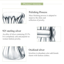 Load image into Gallery viewer, New Arrival Genuine 925 Sterling Silver Bowknot Silicon Spacer Beads fit Bracelets &amp; Bangles DIY Jewelry Making SCC600