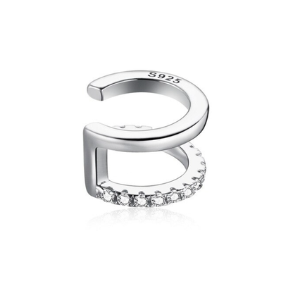 Double Loop CZ Ear CUFFS