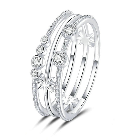 Cz Star Ring