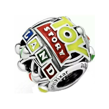 Load image into Gallery viewer, 925 Sterling Silver Toy Story Land Colourful Bead Charm
