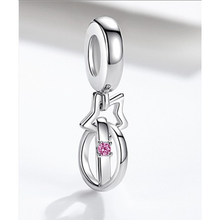 Load image into Gallery viewer, 925 Sterling Silver Marry Me Wedding Ring Dangle Charm